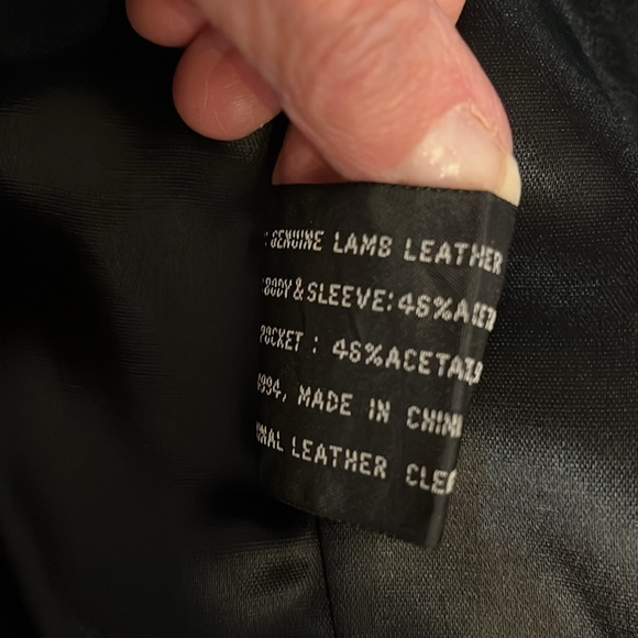 Couture by J. Park Lamb Leather Black Men’s Jacket. Excellent condition XL - Picture 9 of 16
